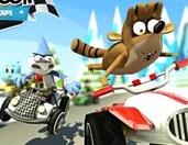 Regular Show 3D Formula Yarışı