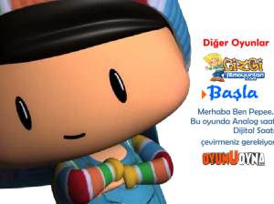 Pepee Saatleri Öğretiyor